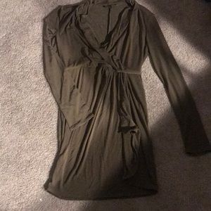 Victoria Secret Long sleeve faux wrap dress